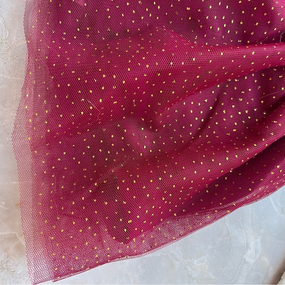 Baby starters tulle floral chambray dress 6 months new with tags fall holiday - Picture 8 of 9